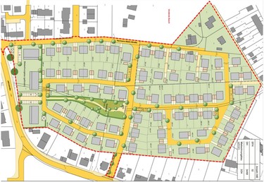Lageplan Neubaugebiet Jahnstrasse