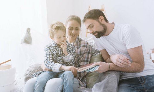 Familie mit Kind